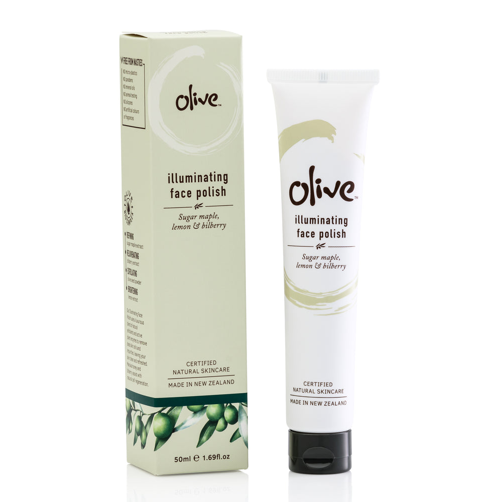 OLIVE NATURAL SKINCARE Illuminating Face Polish