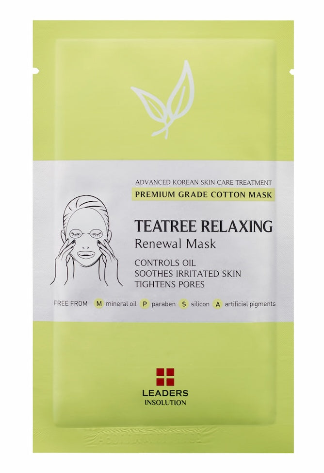 LEADERS Tea Tree Relaxing Skin Renewal Mask
